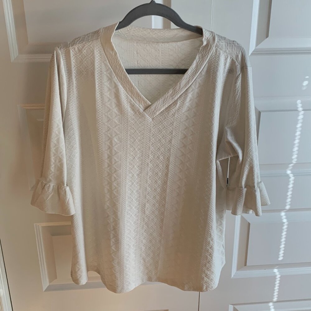 LOMON 3/4 sleeve tops for Women